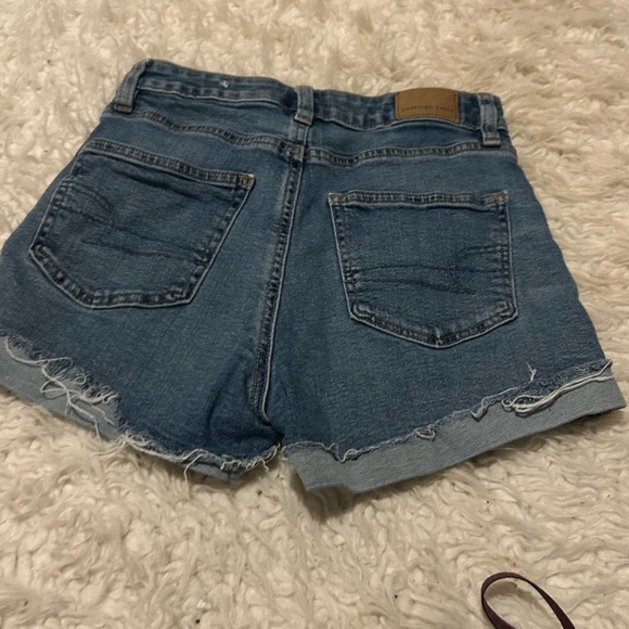 50% off w like American Eagle Size 00 Blue Denim Women’s Mom - Picture 4 of 8
